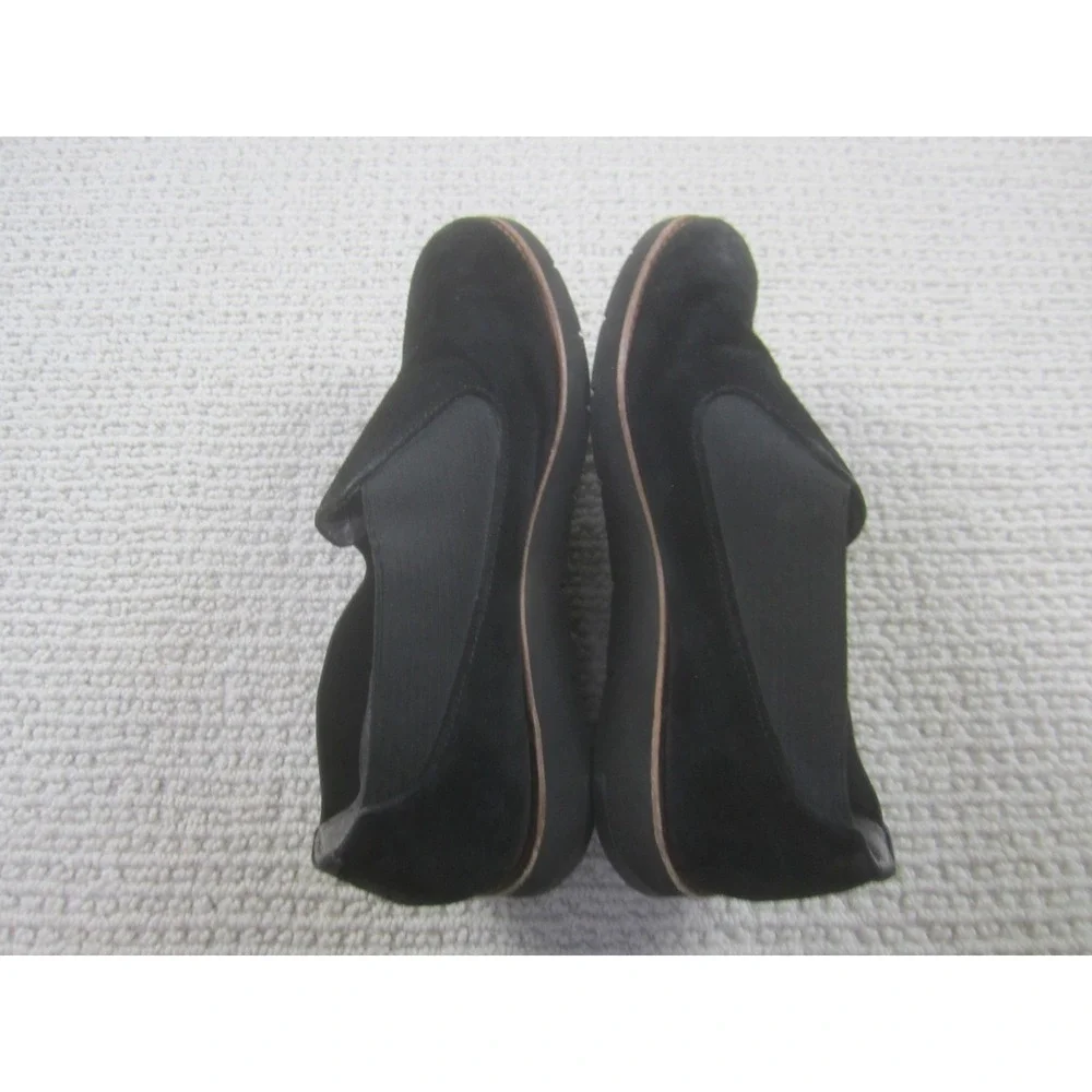 Johnston Murphy Womens Shoe Size 7M Black Casual Loafer Slip On Round Toe‎